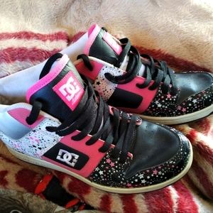 Pink and black stars women size 8.5 W